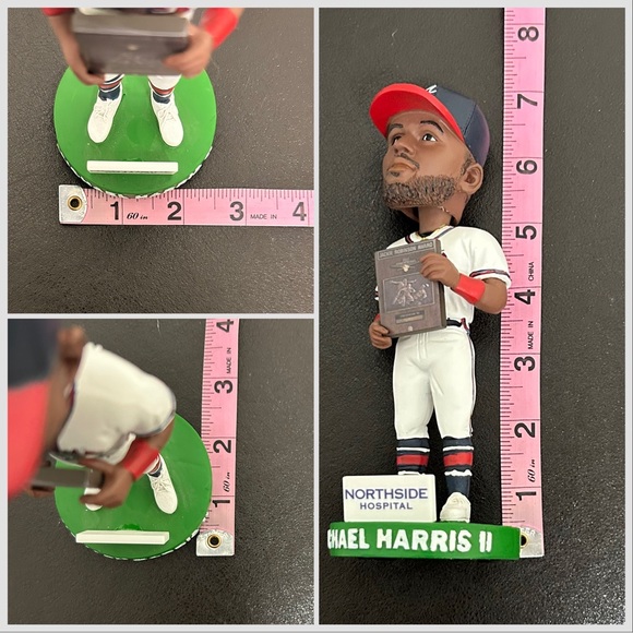 Michael Harris II Atlanta Braves 2023 Northside Bobblehead Rookie Of The Year - Picture 9 of 11
